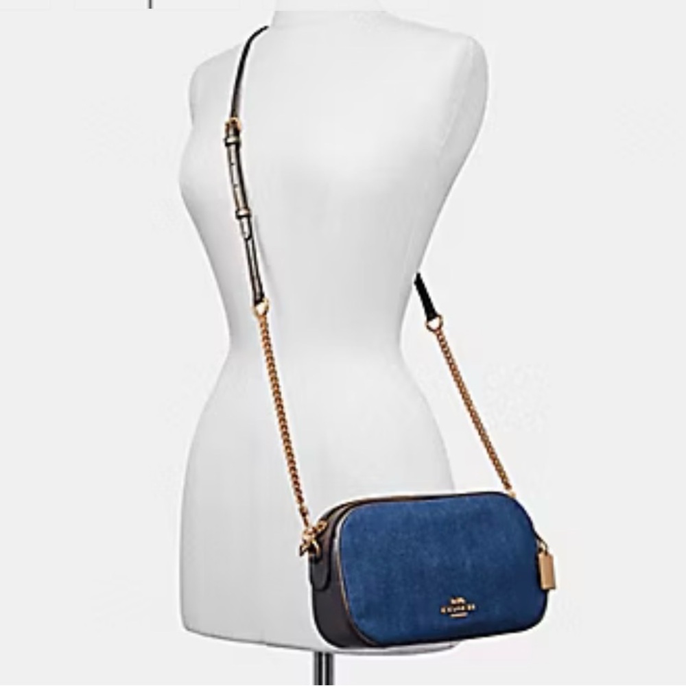 COACH ISLA CHAIN CROSSBODY (COACH F25879)
DENIM MULTI/LIGHT GOLD - Picture 10 of 11